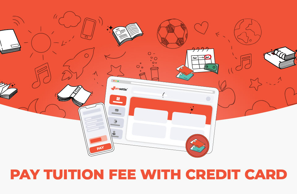 Pay tuition fee with credit card
